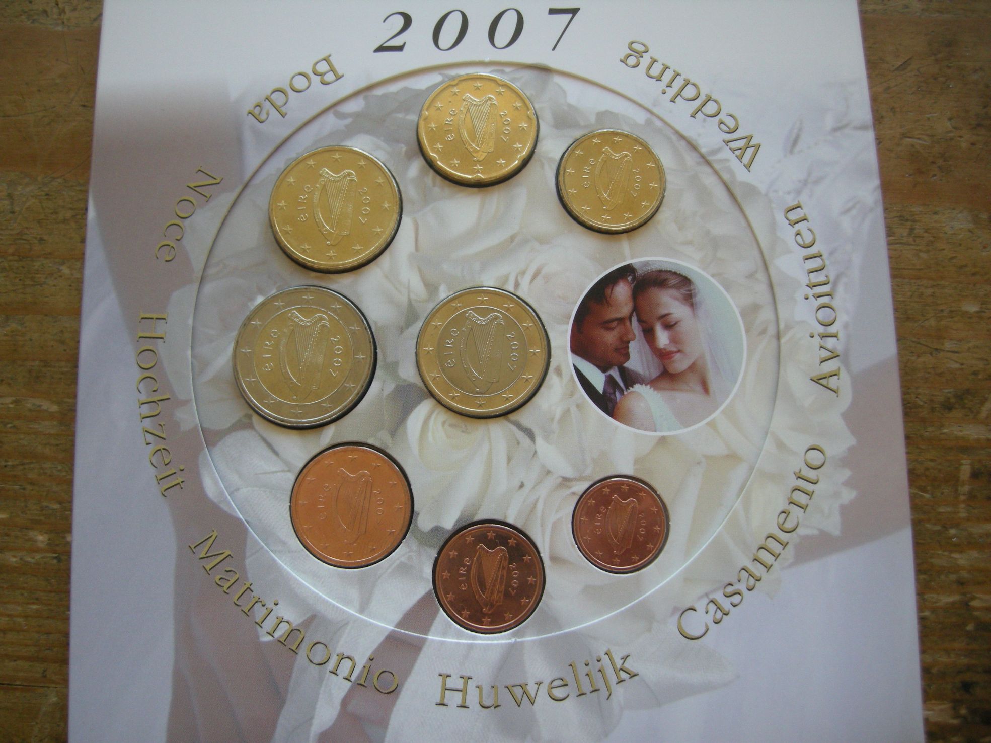 (afbeelding voor) Huwelijks set Ierland 2007 uitgave De Ruiter BU